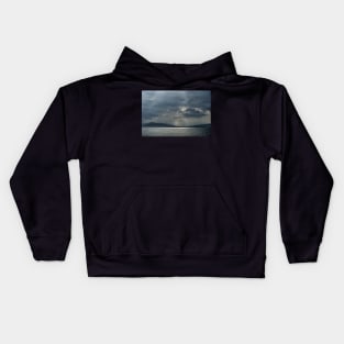 Darkness and light over the Isle of Arran Kids Hoodie